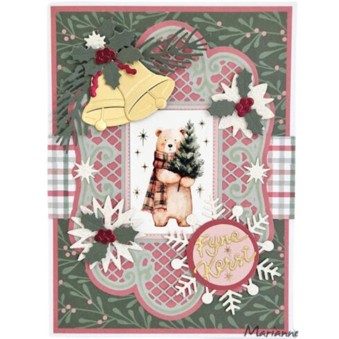 Marianne Design Stamps Christmas korttikuvat (19 kpl)