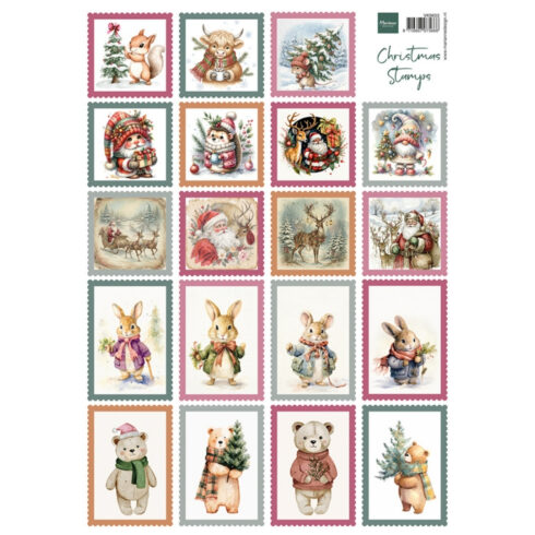 Marianne Design Stamps Christmas korttikuvat (19 kpl)