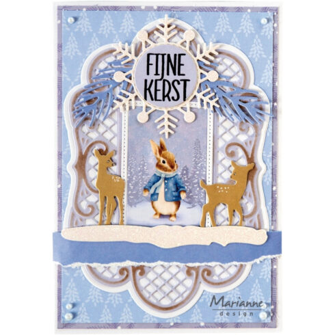 Marianne Design Stamps Winter korttikuvat (19 kpl)
