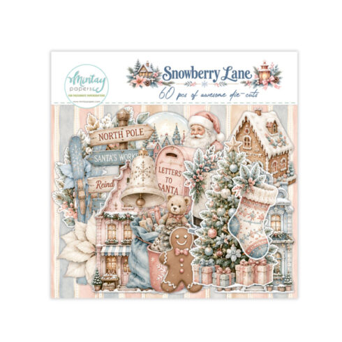 Mintay Papers Snowberry Lane leikekuvat (60 kpl)