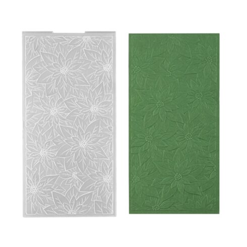 Nellies Choise 3D kohokuviointikansio – SLIM POINSETTIA 1