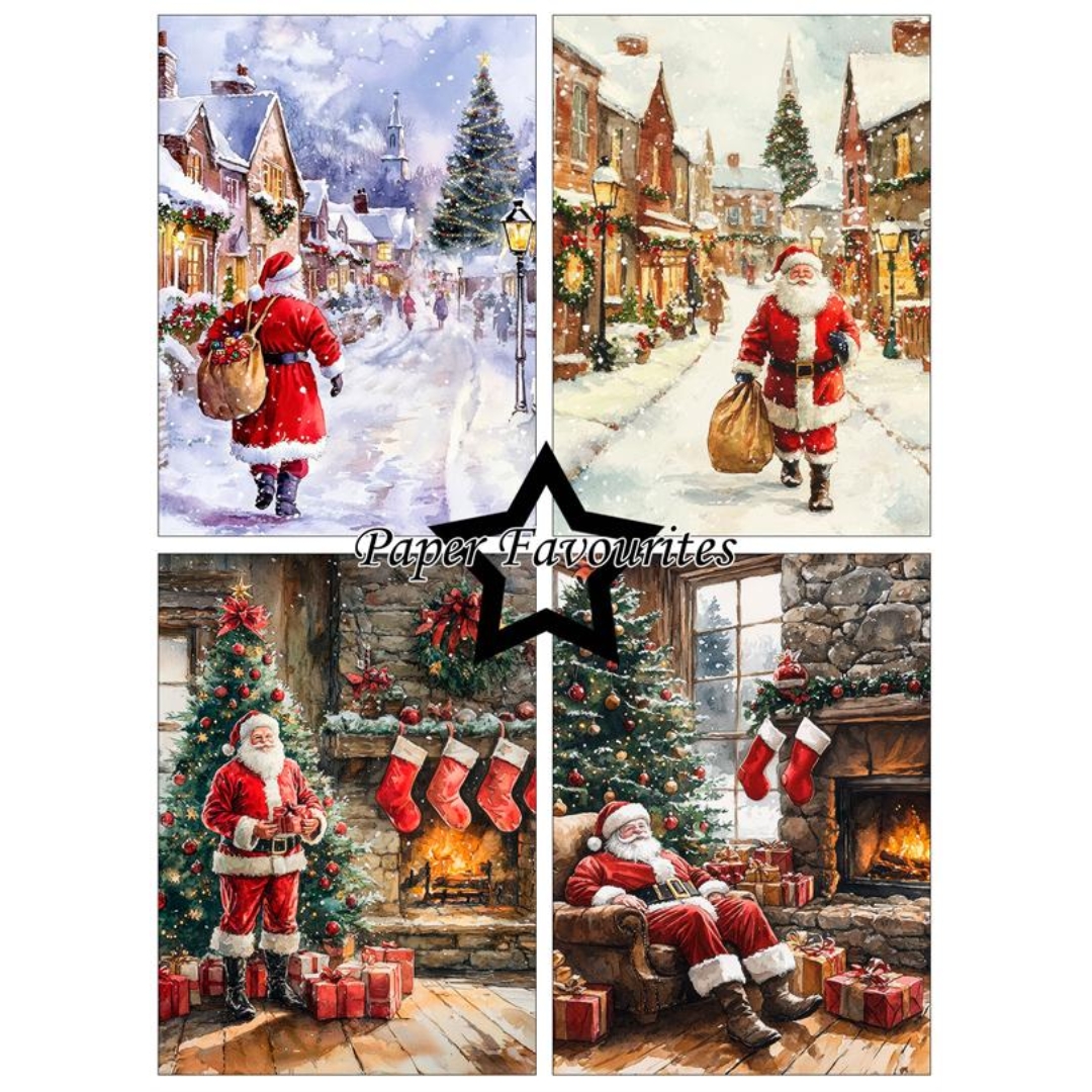 Paper Favourites – Santa Claus paperilajitelma A6 - Image 2