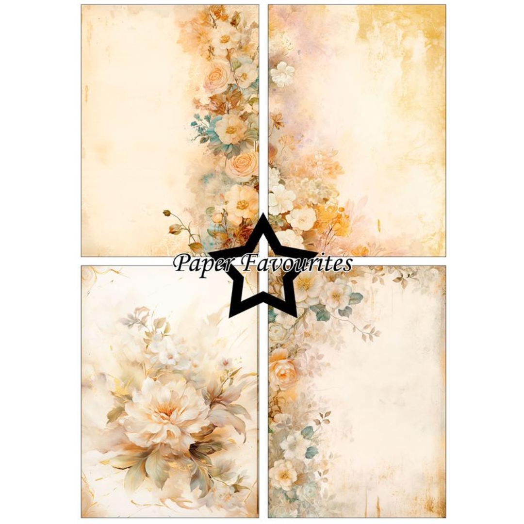 Paper Favourites – Winter Florals paperilajitelma A5 - Image 2