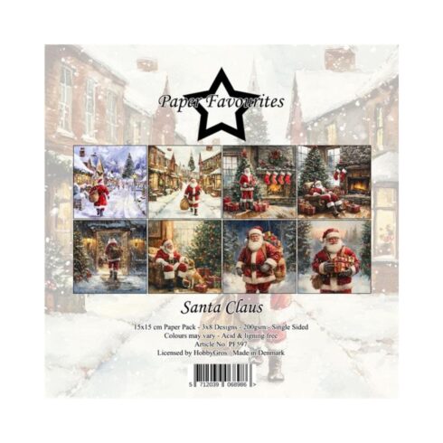 Paper Favourites – Santa Claus paperilajitelma 15 x 15 cm (1)