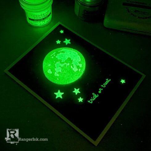 Ranger Tim Holtz Distress Grit Paste Glow – Pimeässä hohtava efektiaine 88ml