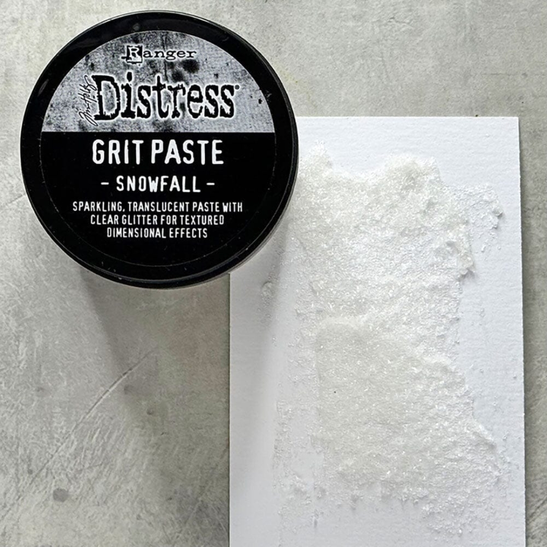 Ranger Tim Holtz Distress Grit Paste Snowfall – Jääefektiaine 88ml - Image 2