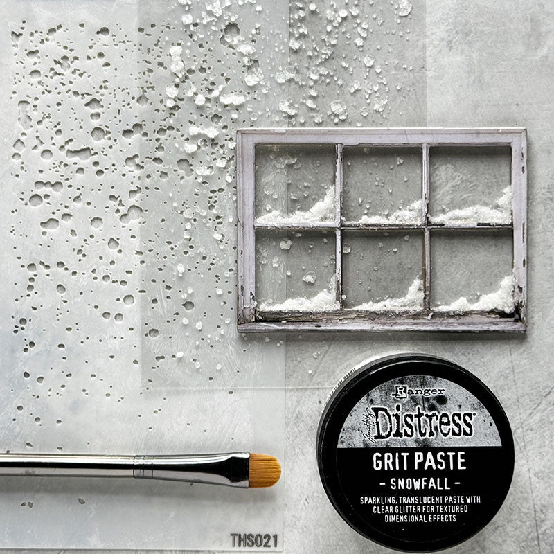 Ranger Tim Holtz Distress Grit Paste Snowfall – Jääefektiaine 88ml - Image 3