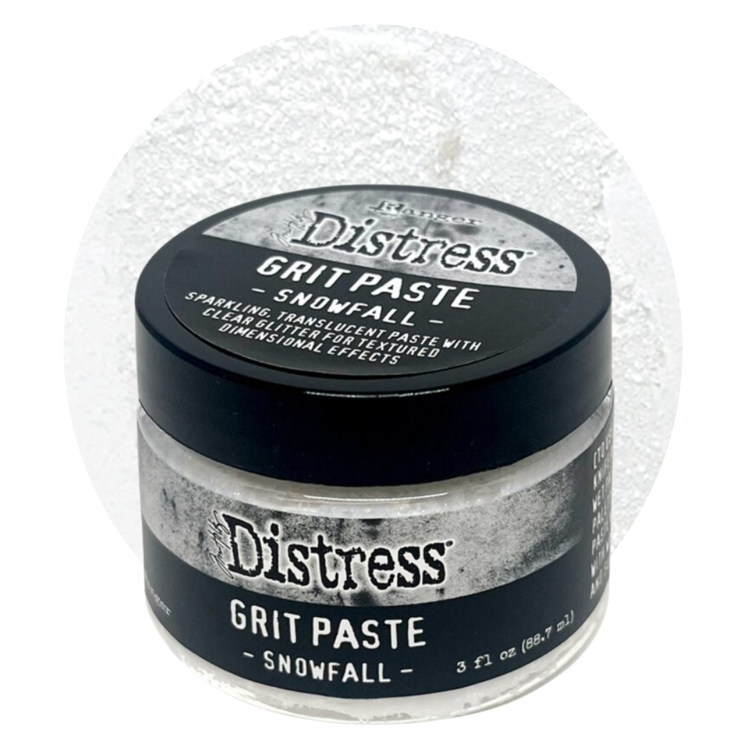 Ranger Tim Holtz Distress Grit Paste Snowfall – Jääefektiaine 88ml
