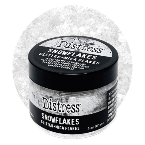 Ranger Tim Holtz Distress Snowflakes Glitter + Mica Flakes – Kimallesekoitus (47g)
