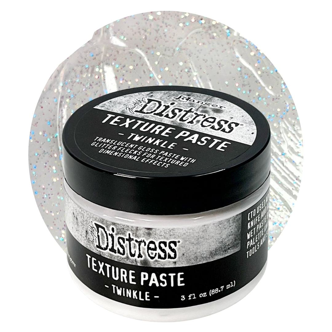 Ranger Tim Holtz Distress Texture Paste Twinkle – Kimalle tekstuuripasta 88ml