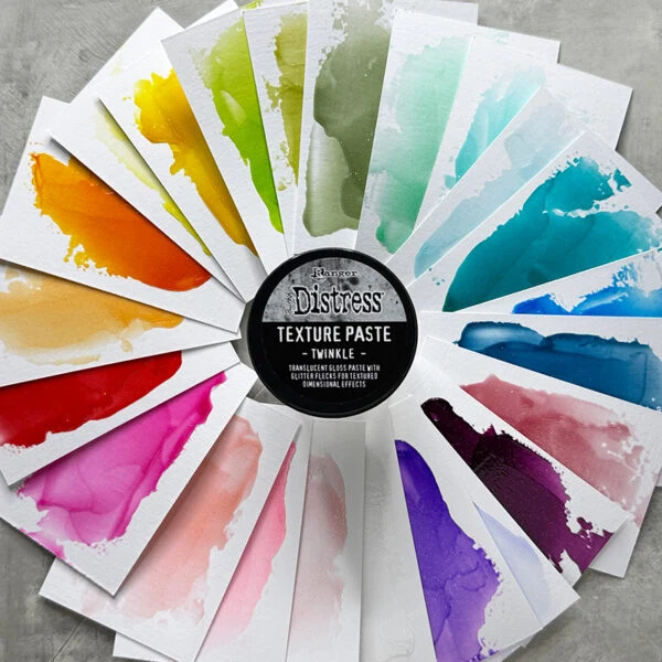 Ranger Tim Holtz Distress Texture Paste Twinkle – Kimallepasta 88ml - Image 5