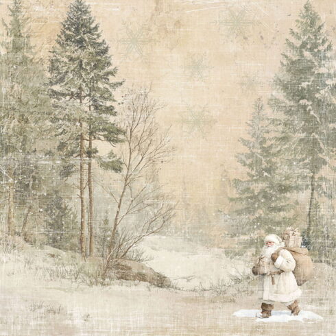 Reprint Cozy Christmas paperilajitelma 1