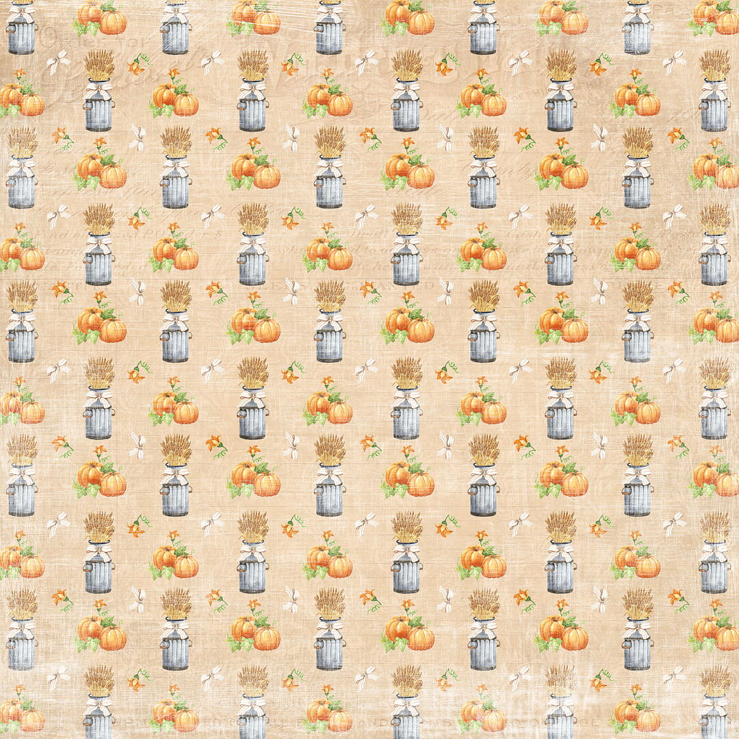Reprint – Harvest Time paperilajitelma 15 x 15 cm - Image 2