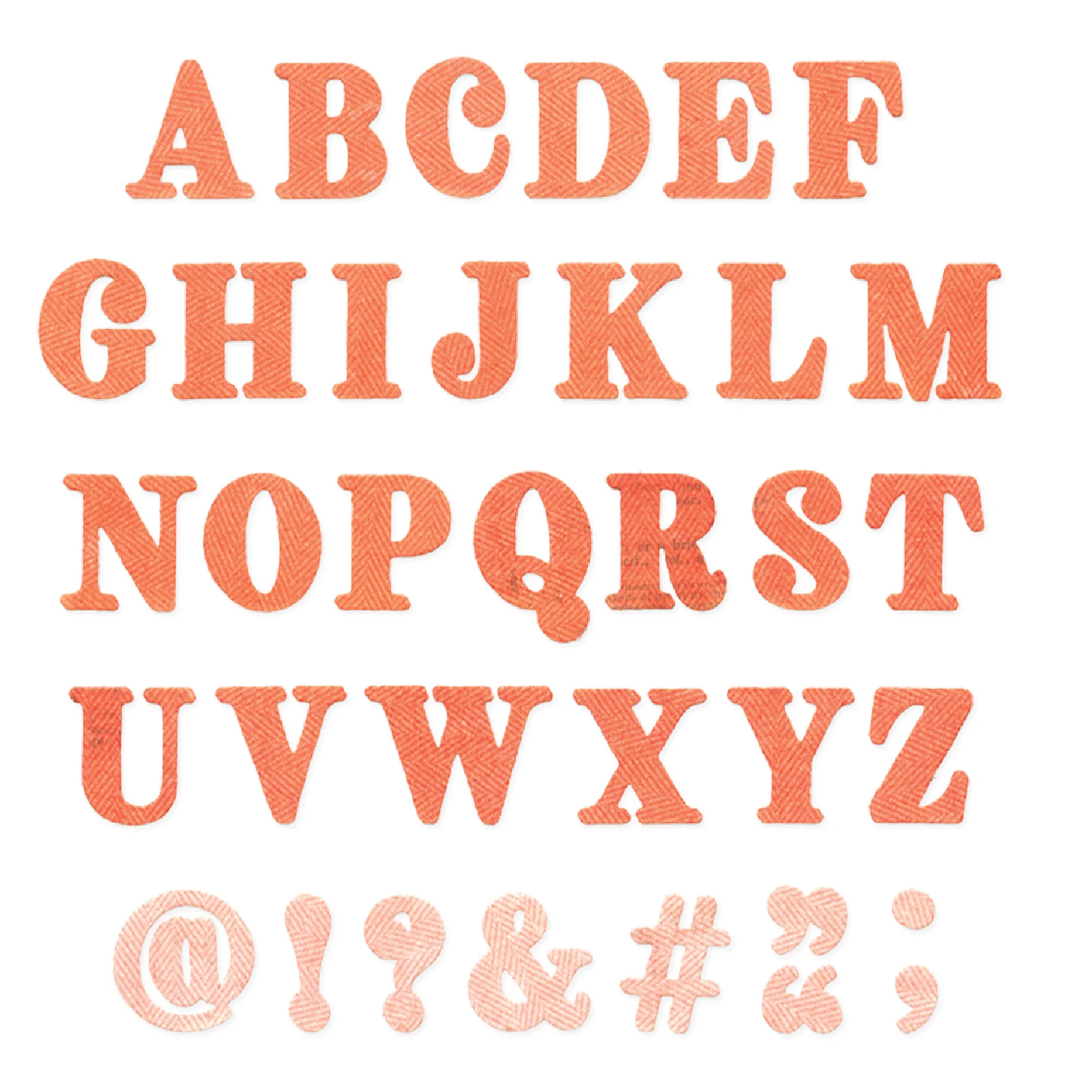 Sizzix & 49 and Market Thinlits stanssi – LINO TYPE REVIVAL - Bild 2