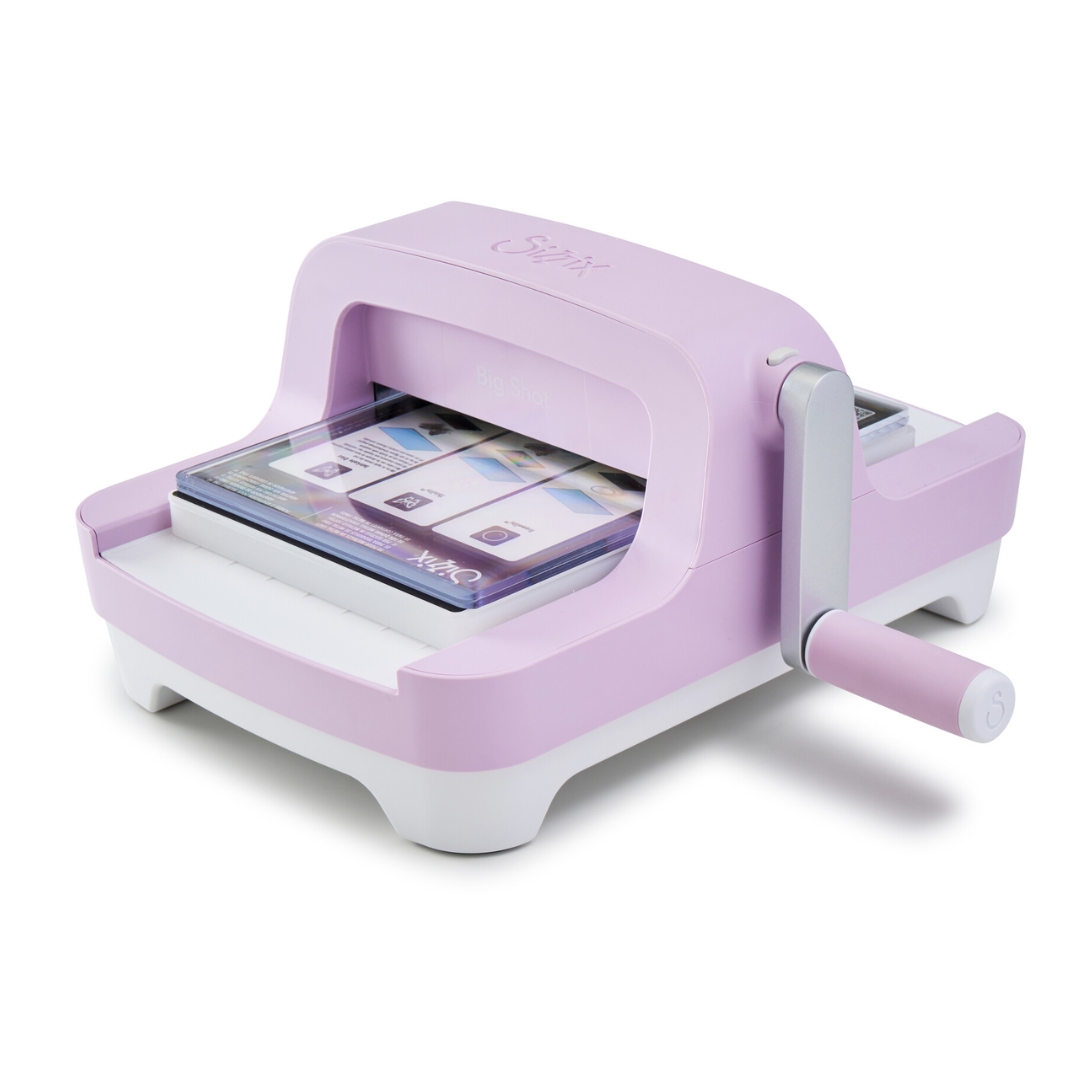 Sizzix Big Shot Machine Lilac -stanssaus- ja kohokuviointilaite A5