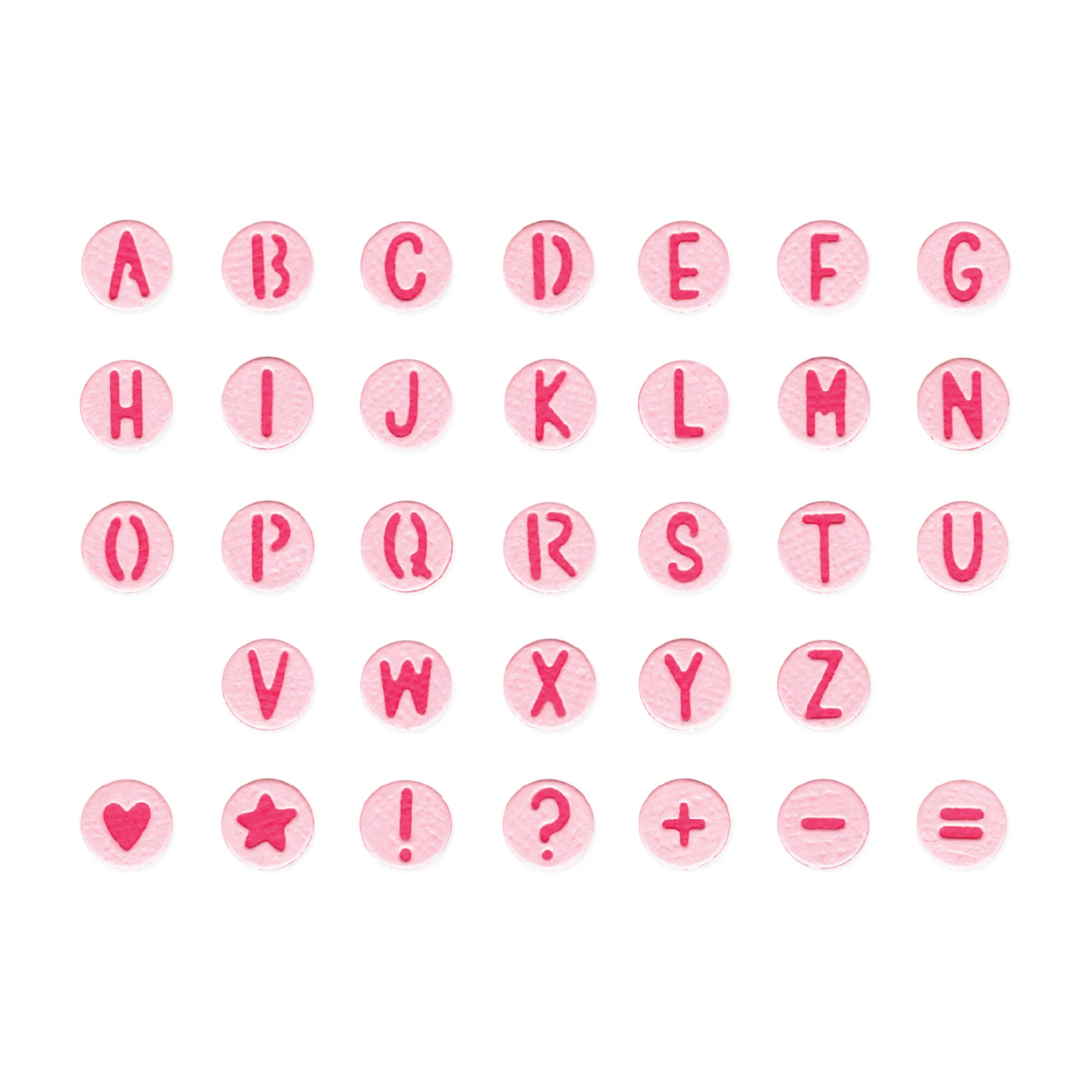 Sizzix Thinlits stanssi – ALPHABET BEADS - Bild 3