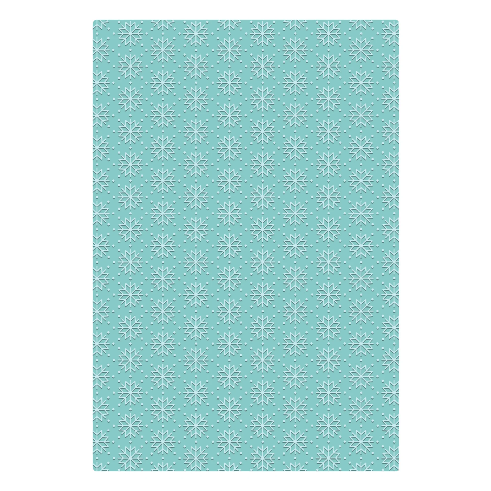 Sizzix Tim Holtz 2D kohokuviointikansio Textured Fades – VAULT SNOWFLAKES #3 (A5) - Image 5