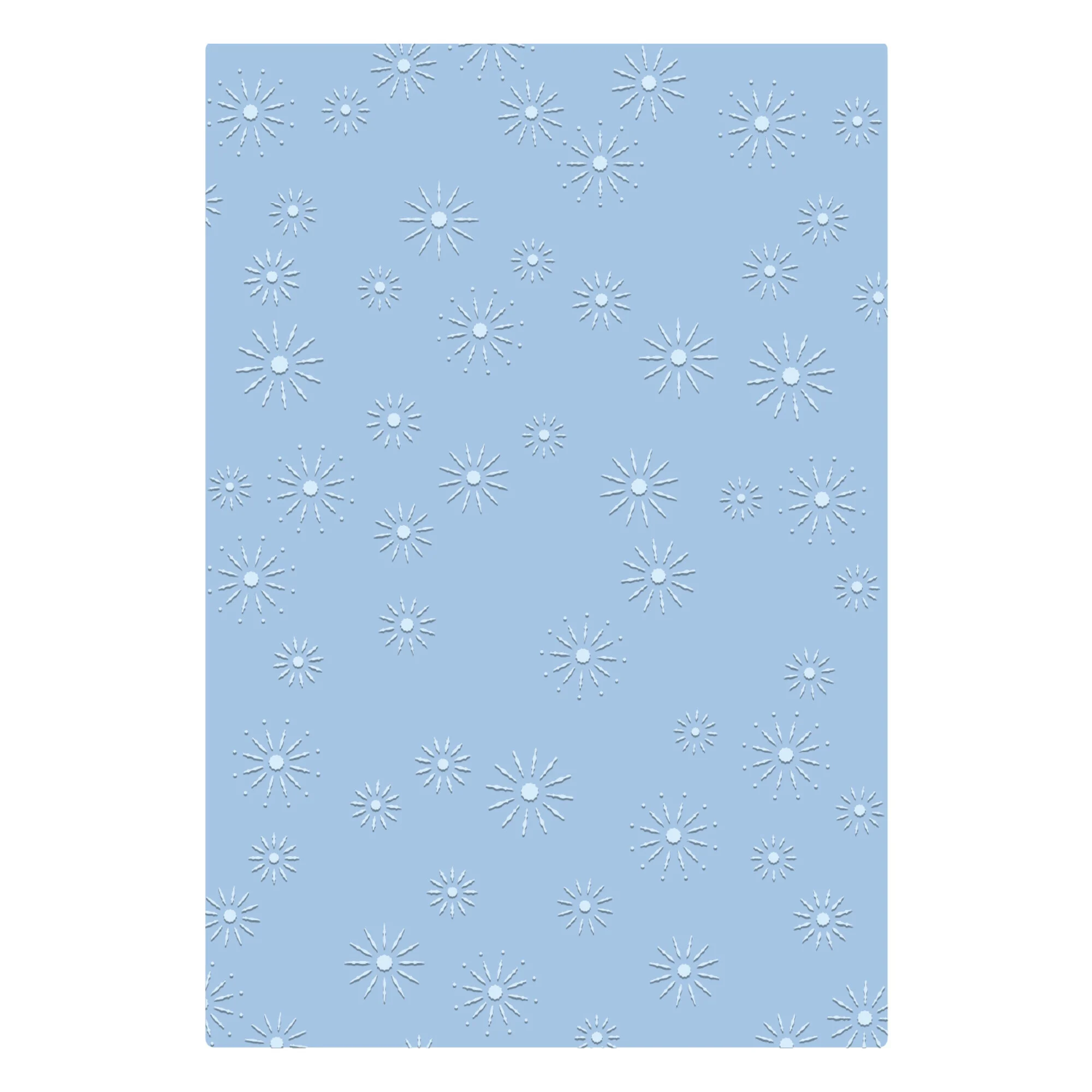 Sizzix Tim Holtz 2D kohokuviointikansio Textured Fades – VAULT SPARKLE STARS (A5) - Image 4