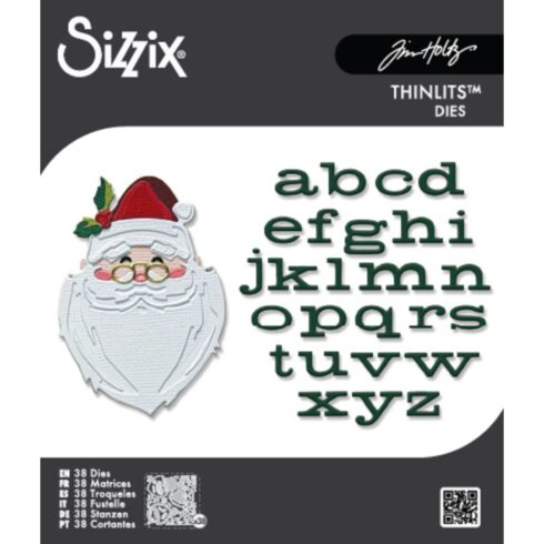 Sizzix Tim Holtz Thinlits stanssi – VAULT LETTER TO SANTA