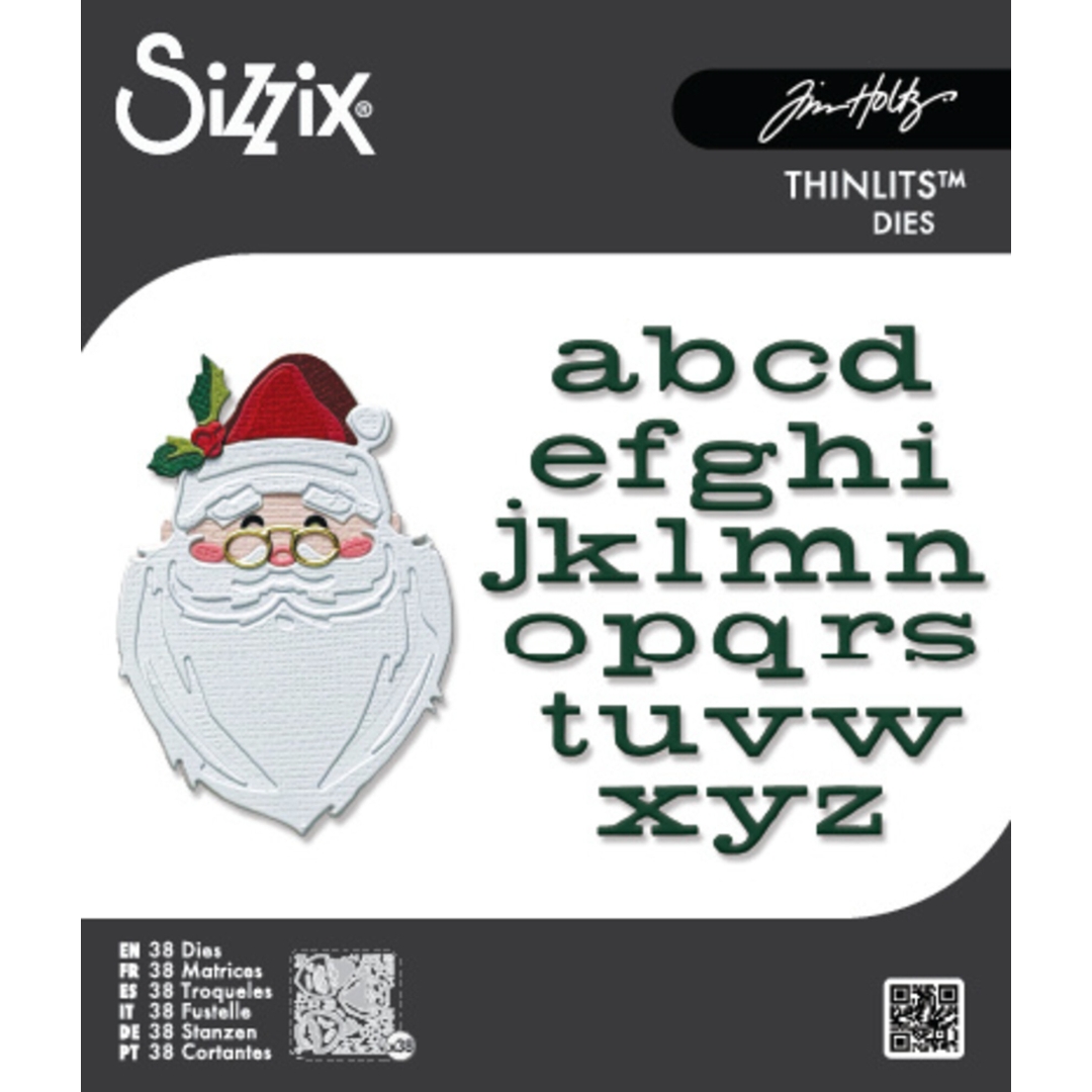 Sizzix Tim Holtz Thinlits stanssi – VAULT LETTER TO SANTA