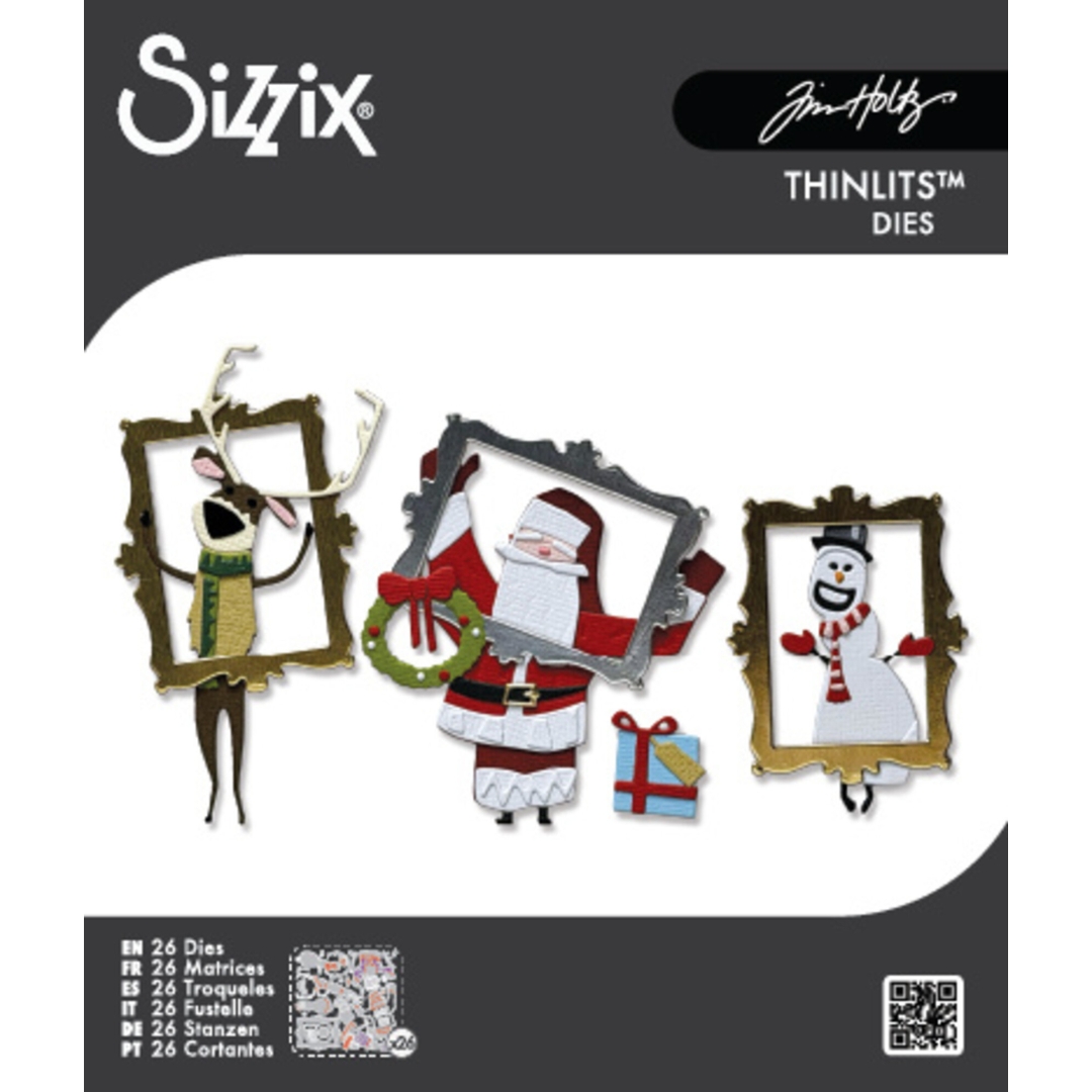 Sizzix Tim Holtz Thinlits stanssi VAULT PAPERCUT CHRISTMAS