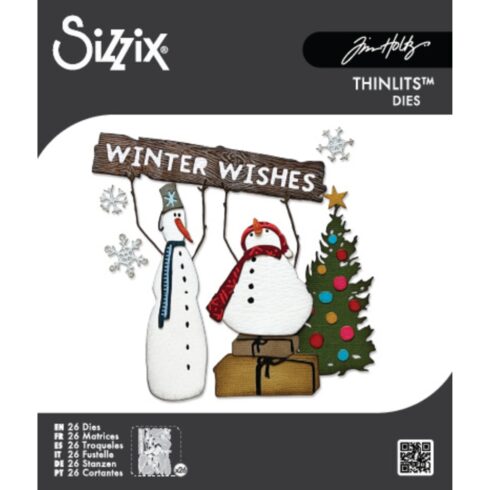Sizzix Tim Holtz Thinlits stanssi – VAULT TWIG & STUMP