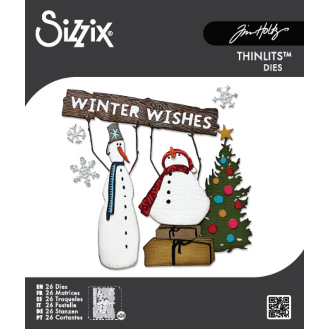Sizzix Tim Holtz Thinlits stanssi – VAULT TWIG & STUMP