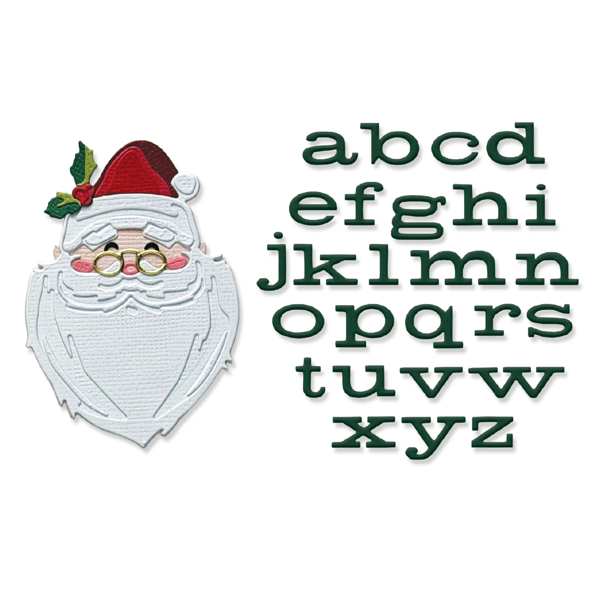 Sizzix Tim Holtz Thinlits stanssi – VAULT LETTER TO SANTA - Image 6