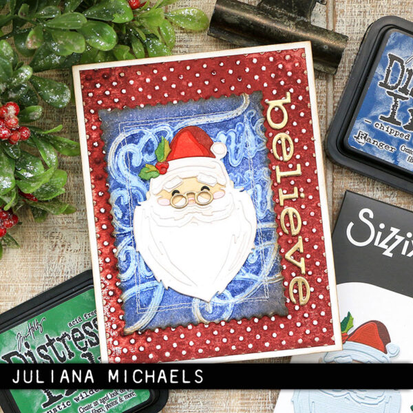 Sizzix Tim Holtz Thinlits stanssi – VAULT LETTER TO SANTA - Image 3