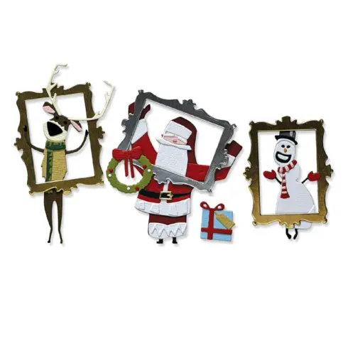 Sizzix Tim Holtz Thinlits stanssi – VAULT PAPERCUT CHRISTMAS2