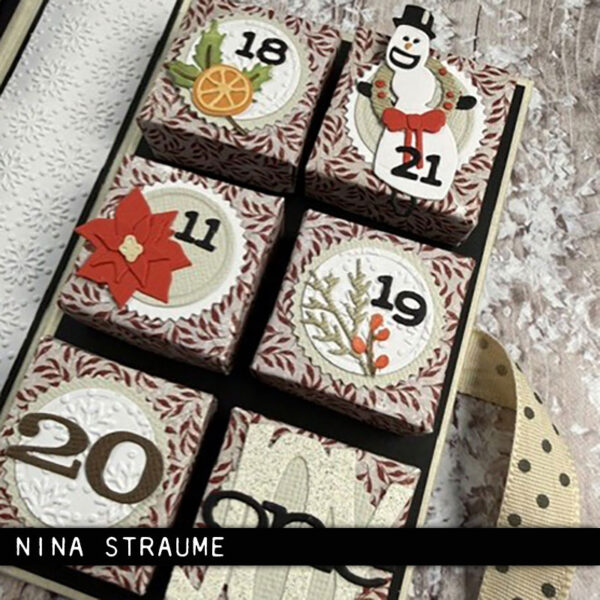 Sizzix Tim Holtz Thinlits stanssi – VAULT PAPERCUT CHRISTMAS - Image 4