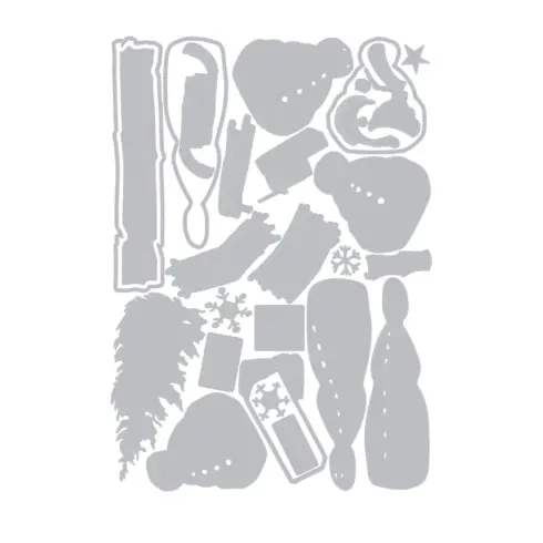 Sizzix Tim Holtz Thinlits stanssi – VAULT TWIG STUMP1