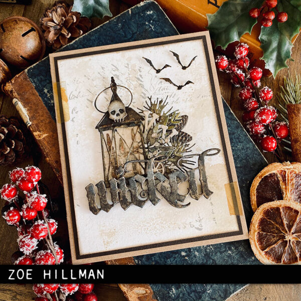 Sizzix Tim Holtz Thinlits stanssi – VAULT WINTER CANDLELIGHT - Image 6