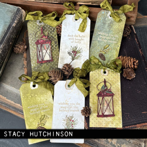 Sizzix Tim Holtz Thinlits stanssi – VAULT WINTER CANDLELIGHT5