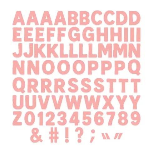 Sizzix Vicky Boutin Thinlits stanssi – MINI BOLD ALPHA1