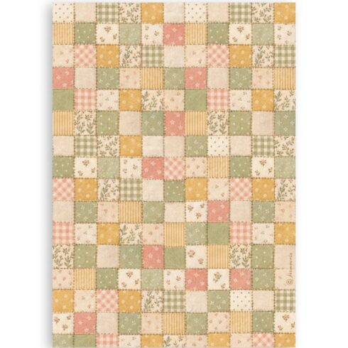 Stamperia Cozy Family Washi Pad 8 kpl A5 3