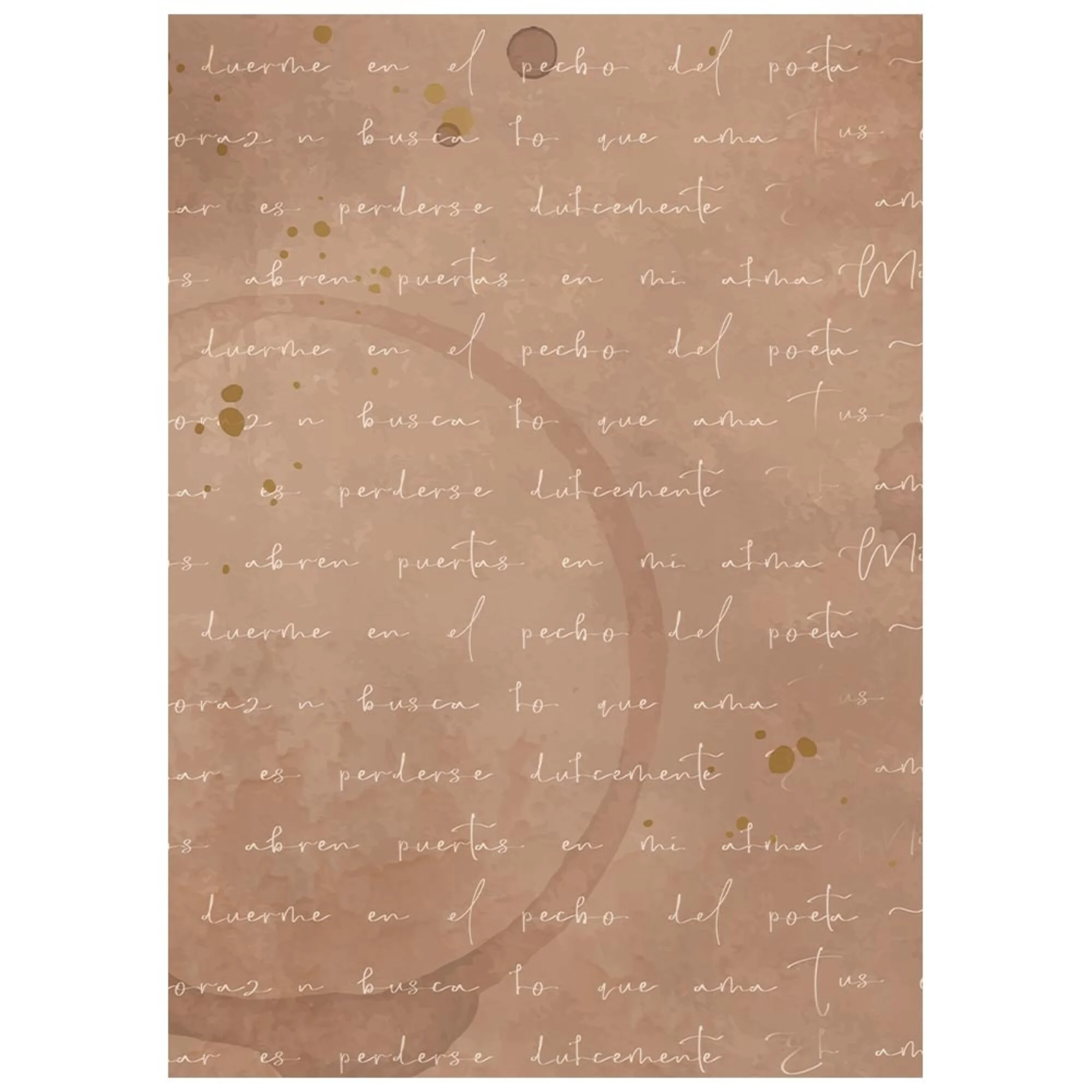 Stamperia – Flowers and Poems Mini Rice Paper Backgrounds riisipaperi (8 kpl) A6 - Bild 7
