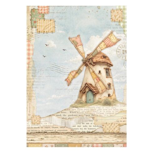 Stamperia – Cozy Family Selection Rice Paper riisipaperi 6kpl A4