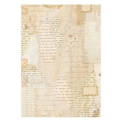 Stamperia – Cozy Family Selection Rice Paper riisipaperi 6kpl A4 1