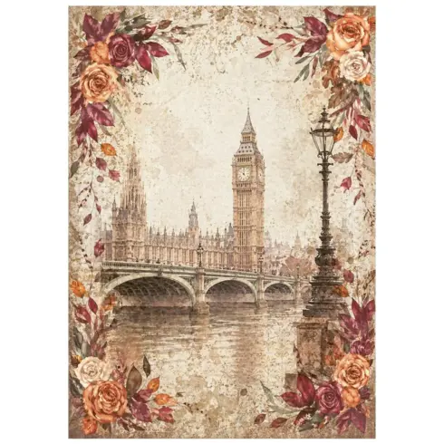 Stamperia – Our Way Mini Rice Paper riisipaperi 8 kpl A6 1