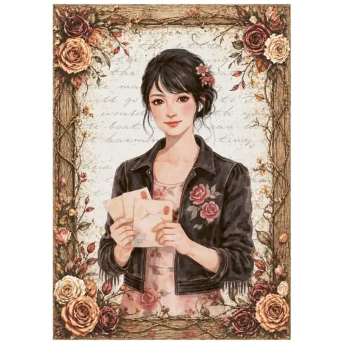 Stamperia – Our Way Mini Rice Paper riisipaperi 8 kpl A6 6
