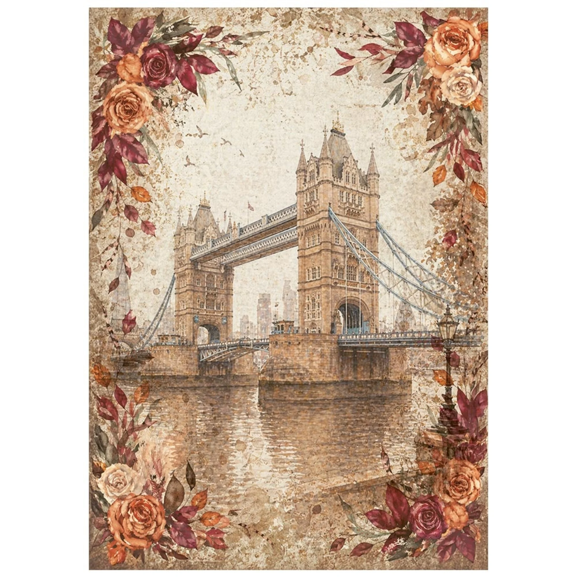Stamperia – Our Way Mini Rice Paper riisipaperi (8 kpl) A6 - Image 2