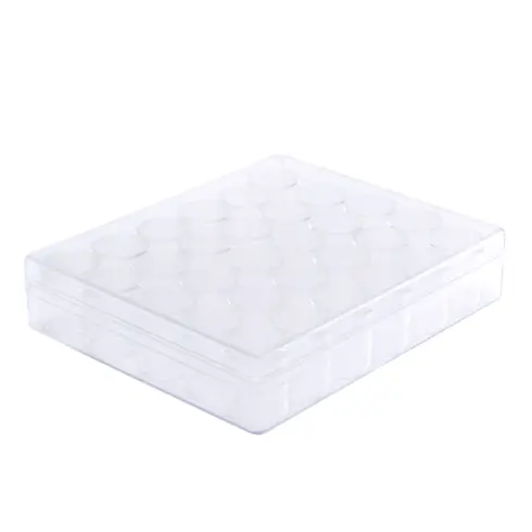 Vaessen Creative – Storage Box sailytyslaatikko purkeilla 30 kpl