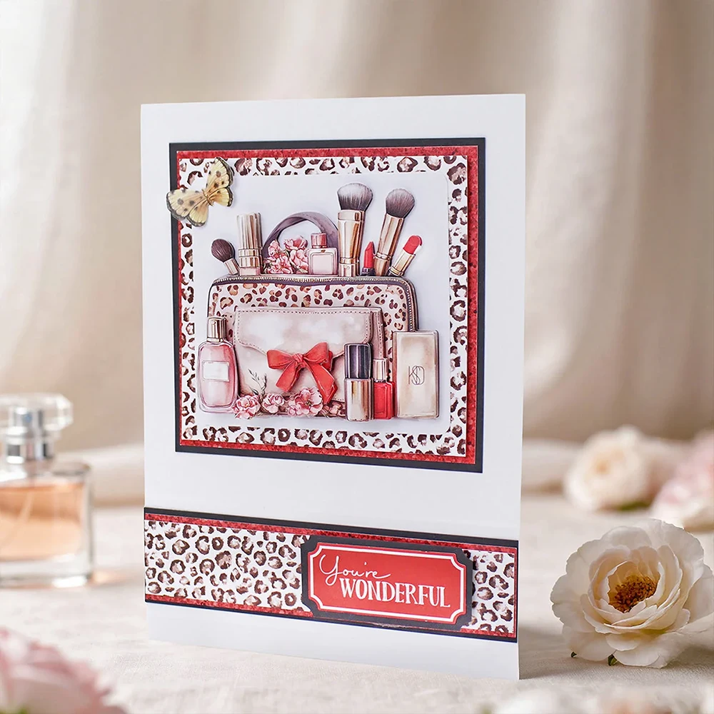 Katy Sue Designs – Rose Couture 3D-arkit (10 kpl) A4 - Bild 4