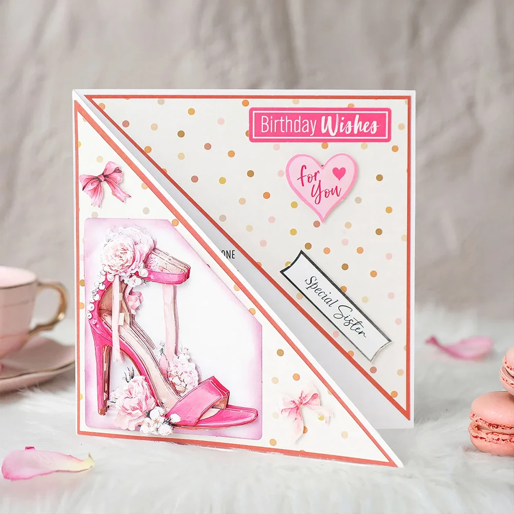 Katy Sue Designs – Rose Couture 3D-arkit (10 kpl) A4 - Bild 5