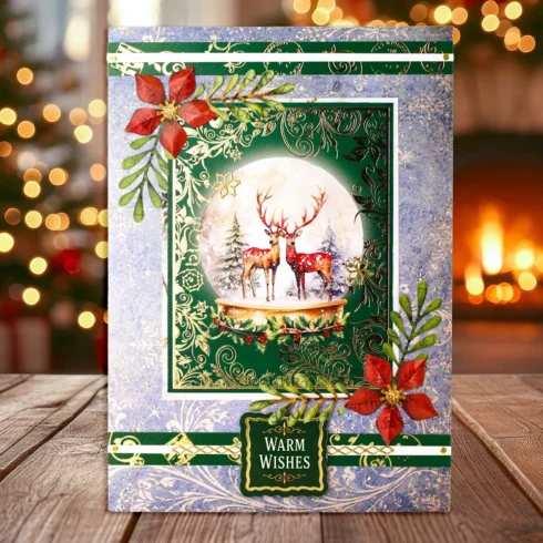 Katy Sue Designs – Nostalgic Christmas folioidut leikekuva-arkit (8 kpl)