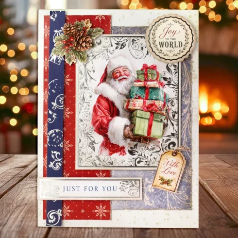 Katy Sue Designs – Nostalgic Christmas folioidut leikekuva-arkit (8 kpl)