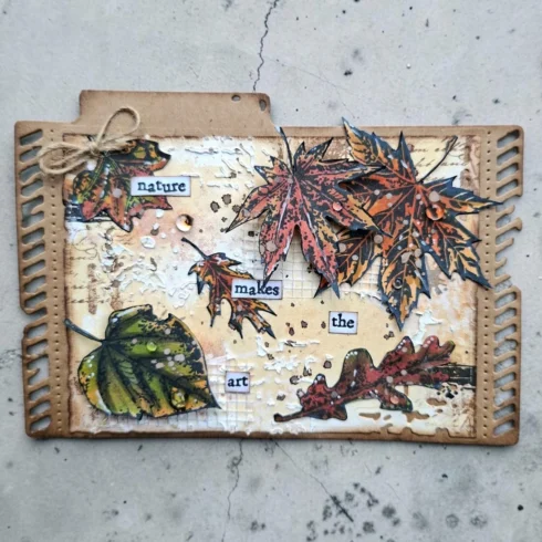 AALL Create Stamp Hearted Nature Unbe leaf able 1