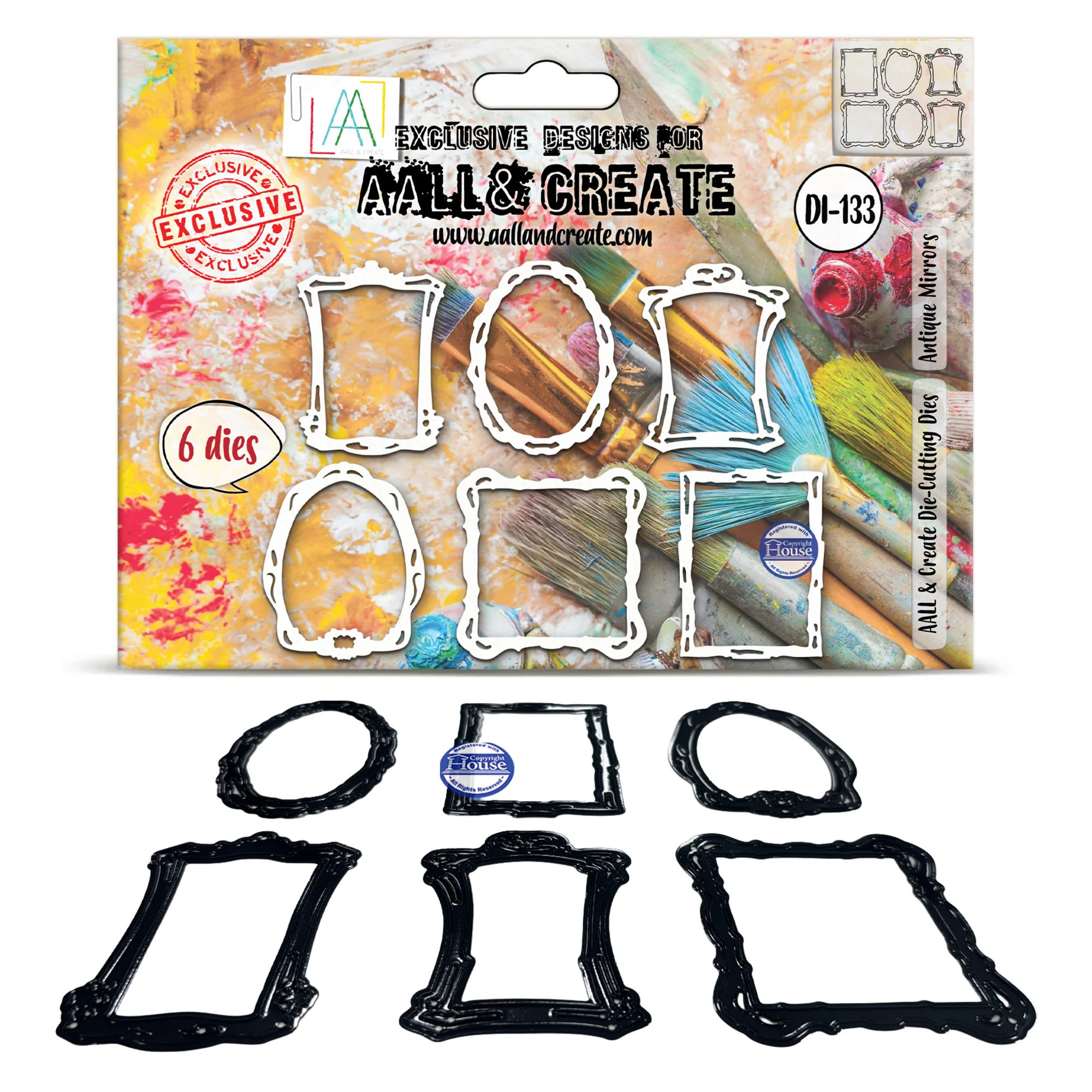AALL & Create stanssi Sunday Play ANTIQUE MIRRORS