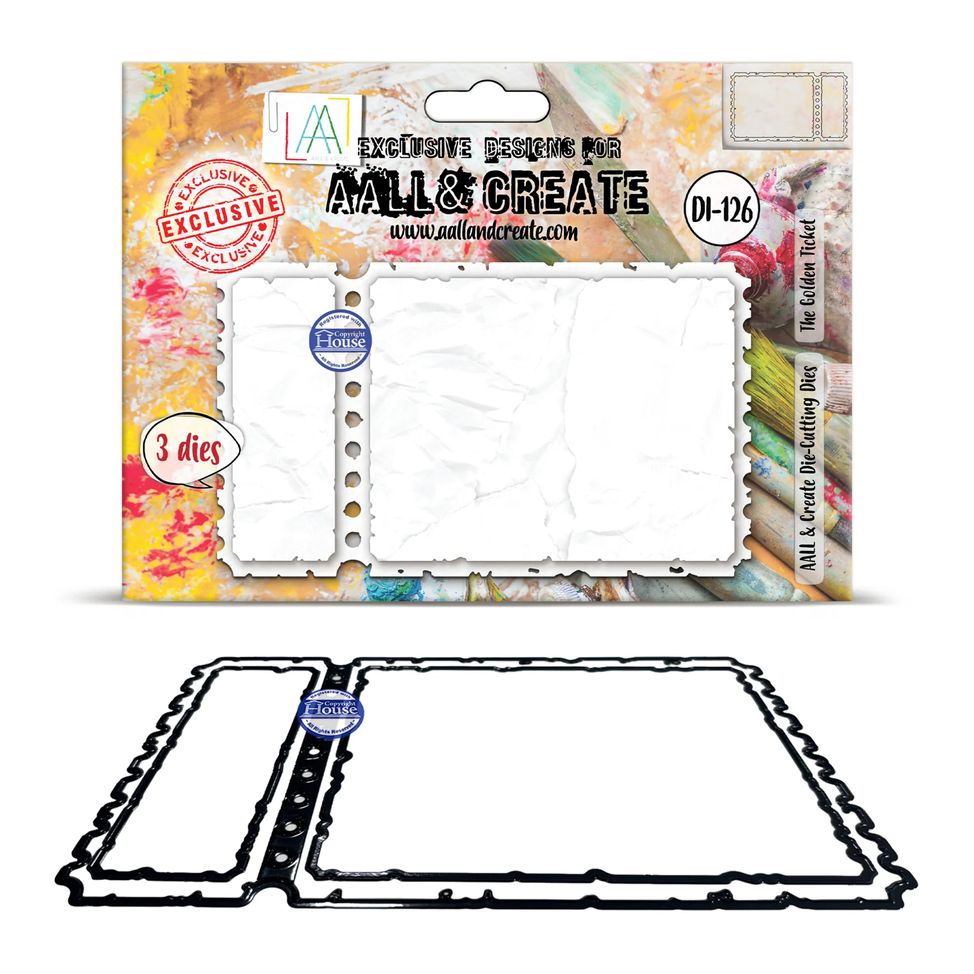 AALL & Create stanssi Universe of Patterns THE GOLDEN TICKET